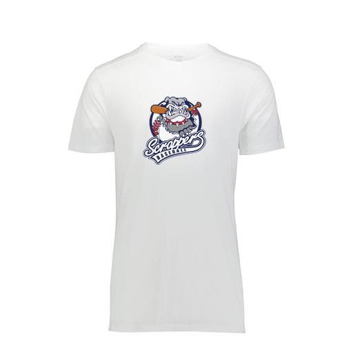 [FTSCUBWH-AS-LOGO1] Decker Men's Tri-Blend T-Shirt - Short Sleeve (Adult S, White, Logo 1)