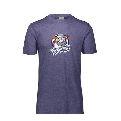 [FTSCUBRY-AS-LOGO1] Decker Men's Tri-Blend T-Shirt - Short Sleeve (Adult S, Royal, Logo 1)