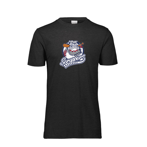 [FTSCUBBK-YS-LOGO1] Decker Youth Tri-Blend T-Shirt - Short Sleeve (Youth S, Black, Logo 1)