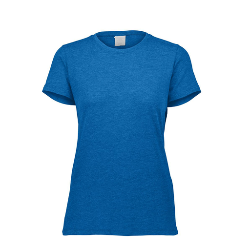 [FTSCUBRY-FAXS-LOGO3] Decker Women's Tri-Blend T-Shirt - Short Sleeve (Female Adult XS, Royal, Logo 3)