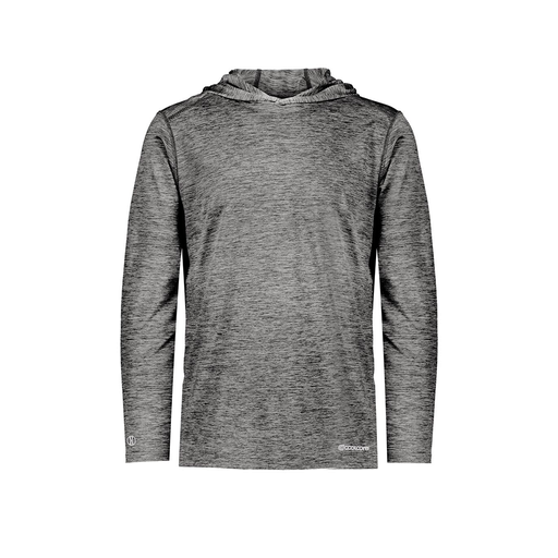 [FOLHCGBK-AS-LOGO2] Decker Men's Charge Hoodie (Adult S, Black, Logo 2)